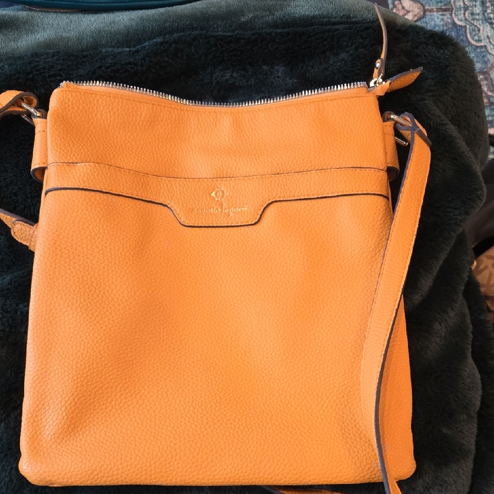 Nanette Lepore Orange Crossbody Bag. Reposhing, Ready For Something New.